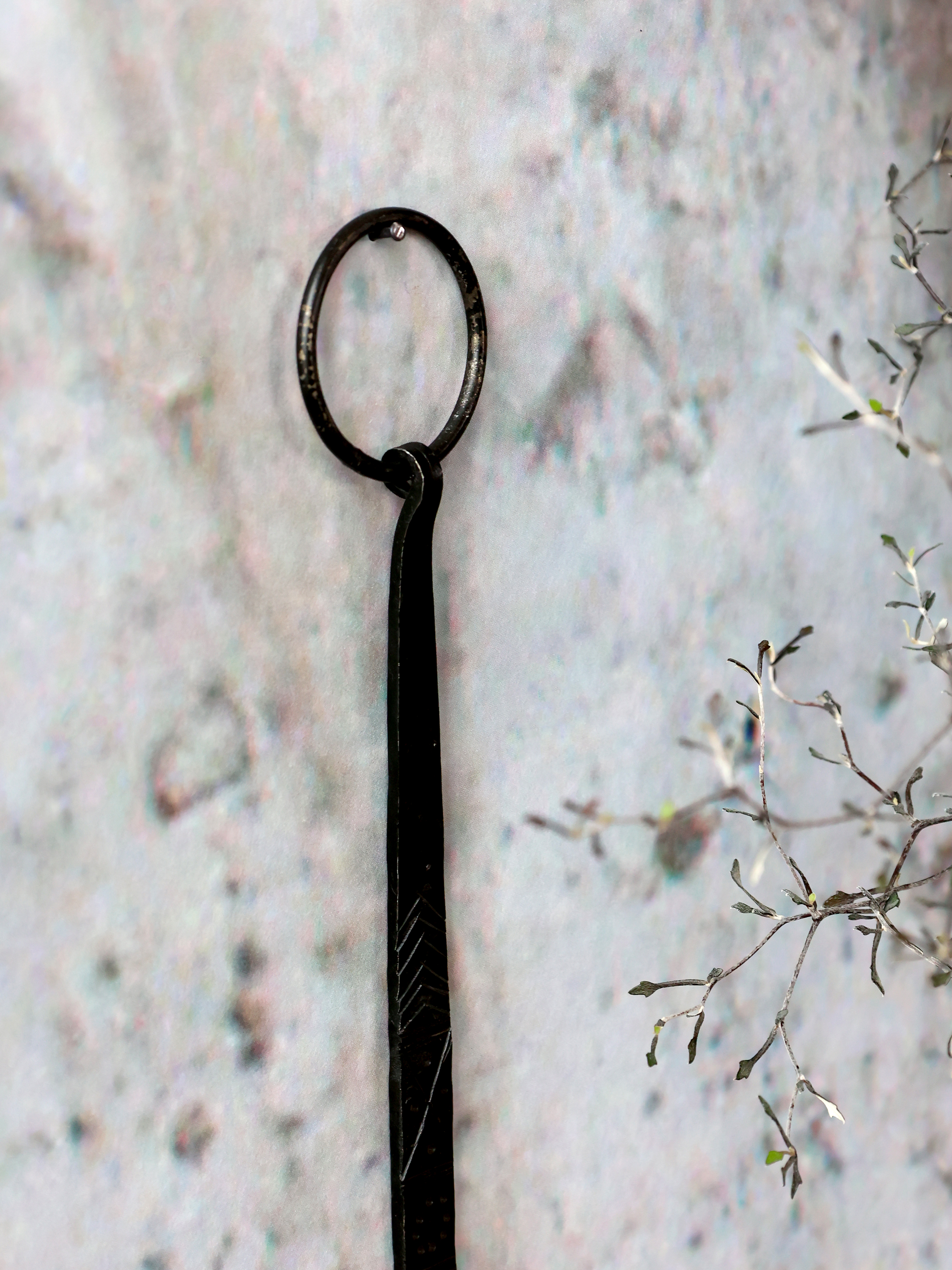 Candlestick - Iron spoon - Ladle - Scoop - Antique - Medium - 4