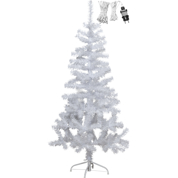 Christmas tree with LED White 150 cm - 4