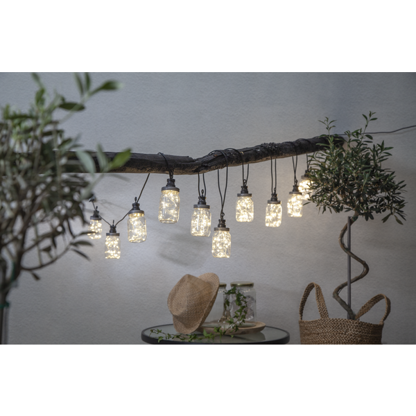String lights with jars - 5 metres - 4