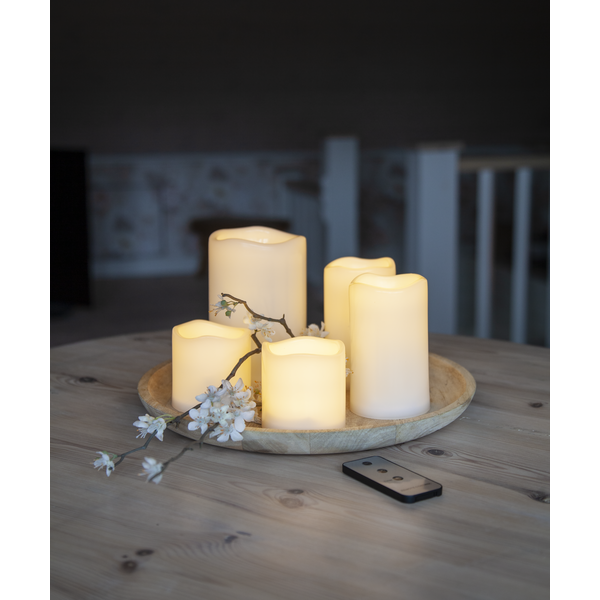 LED Blockljus - Set om 5