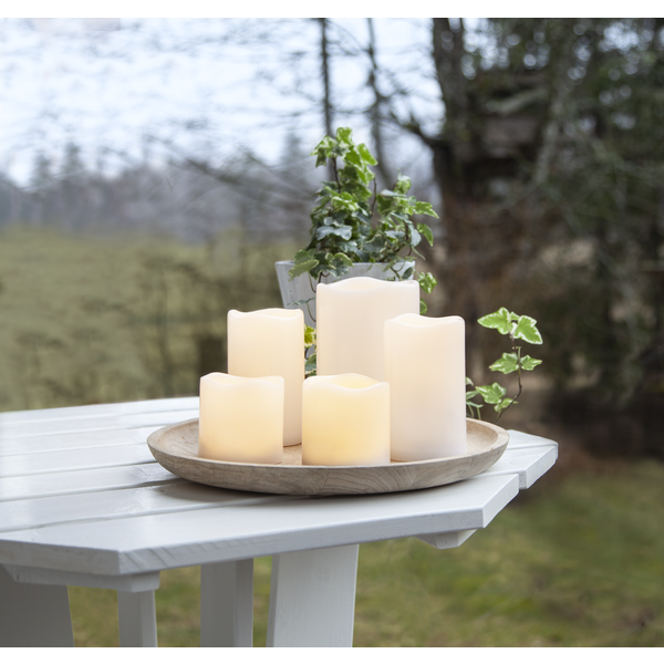 LED Blockljus - Set om 5 - 3