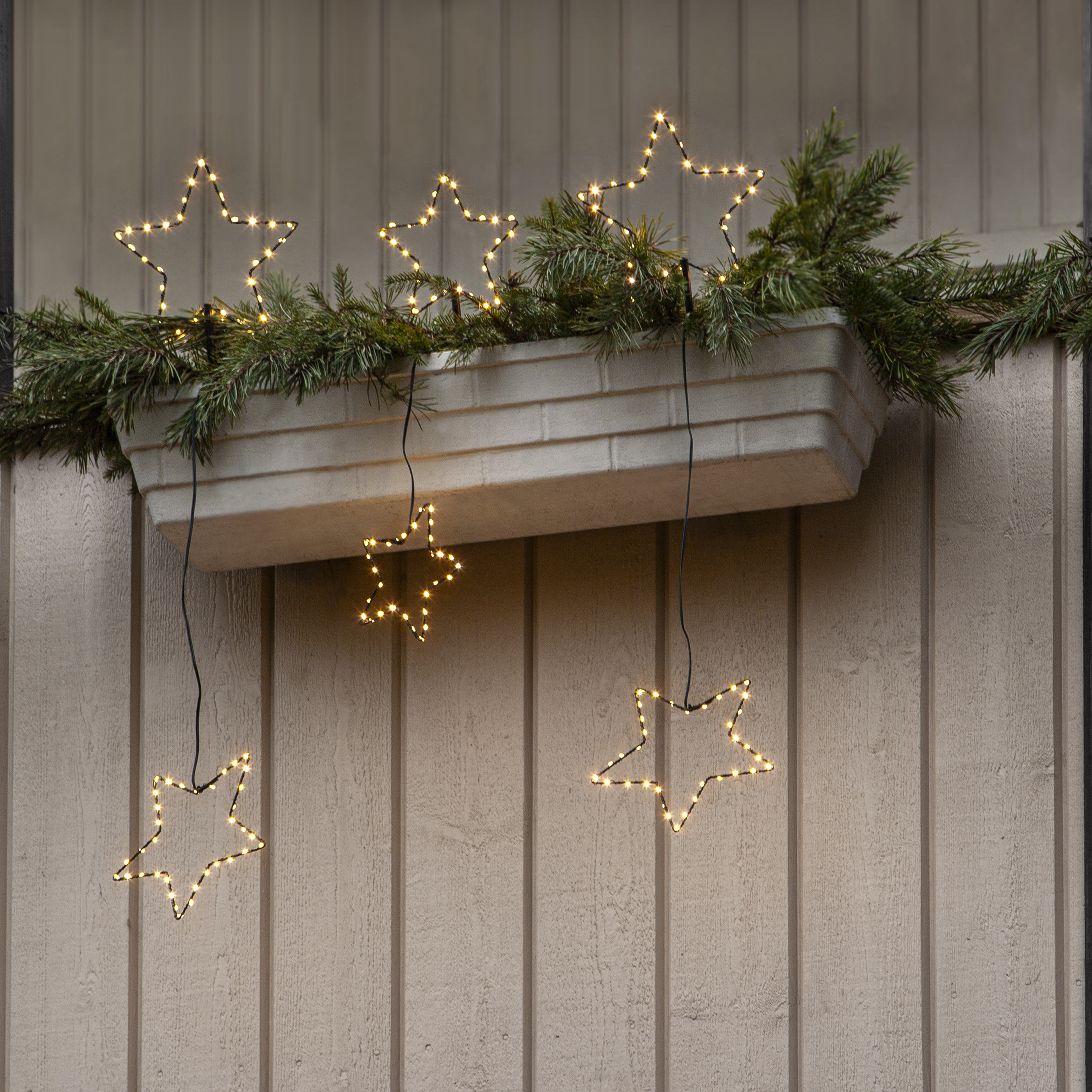 Outdoor decoration with stars - Stella - 80x85 cm - 2