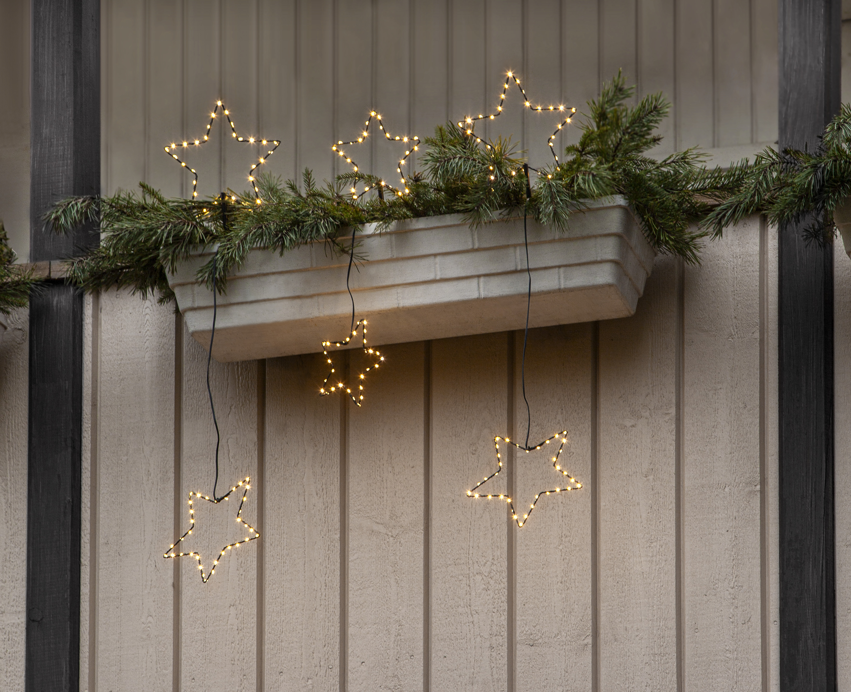 Outdoor decoration with stars - Stella - 80x85 cm - 4