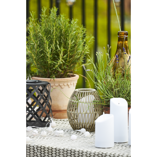 Solar lantern - Lantern - Solar lighting - 18.5x20 cm - 2