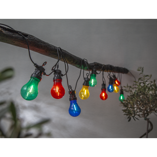 Circus Filament string lights - Multicoloured - 5 metres - 2