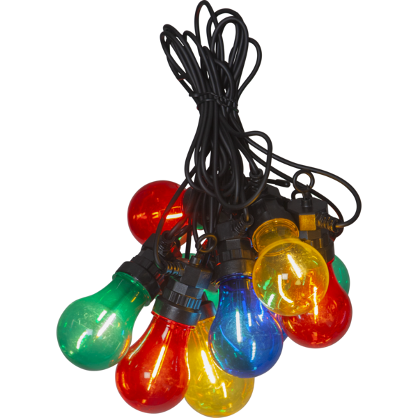 Circus Filament string lights - Multicoloured - 5 metres - 4