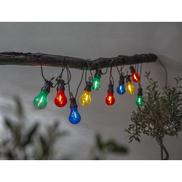 Circus Filament string lights - Multicoloured - 5 metres - 3