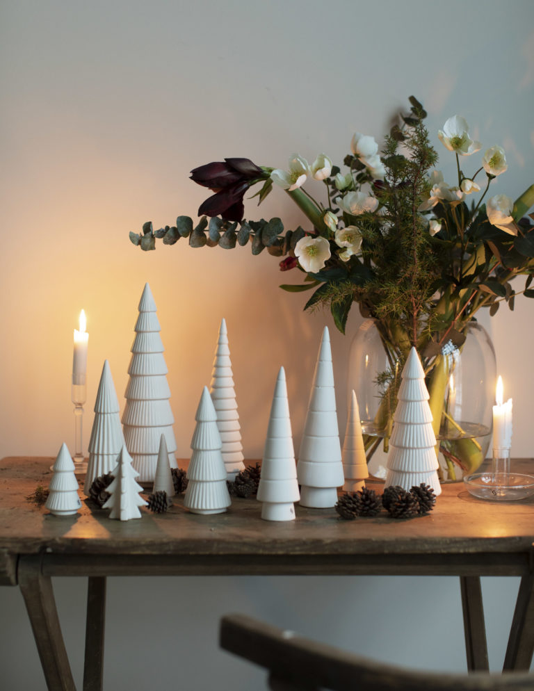 Gransund - Large white ceramic tree - 30 cm - 8