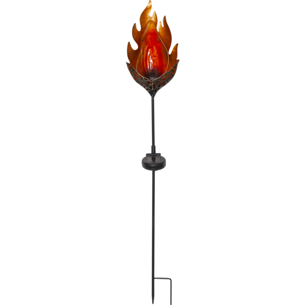 Solcellsdekoration Fackla - Flame - 82 cm - 2