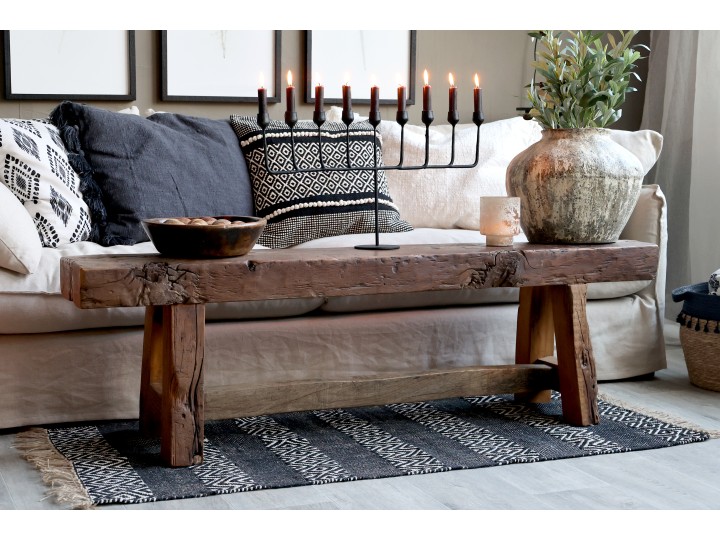 Bench - Wooden bench - 150 cm - 3