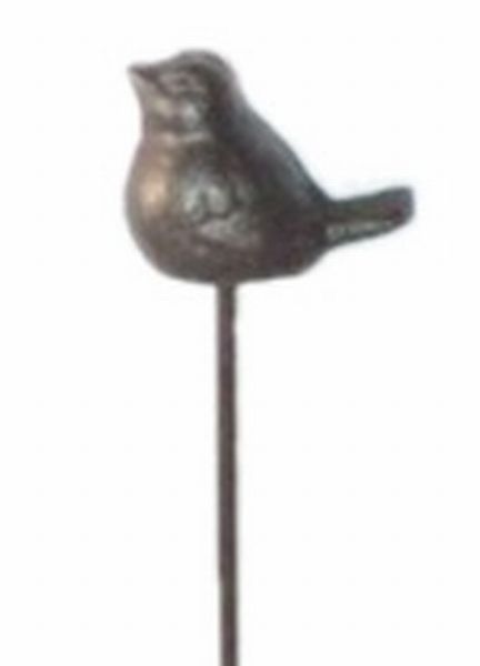 Stick med fågel - Gjutjärn  - 2