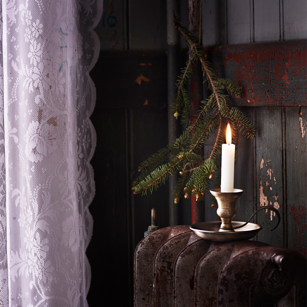 Candlestick - Chamber candlestick - Night candlestick - Brass - 4