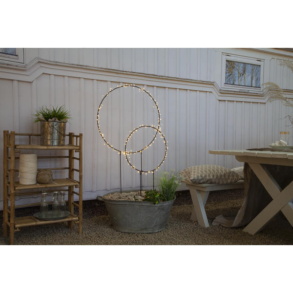 Outdoor decoration Ring - LED - 84x40 cm - 3
