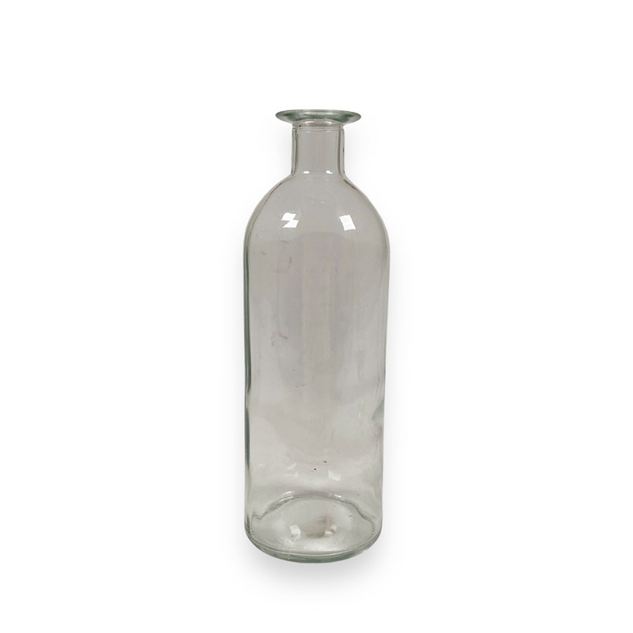 Glasflaska - Flaska - Butelj - Klar - 20 cm - 4