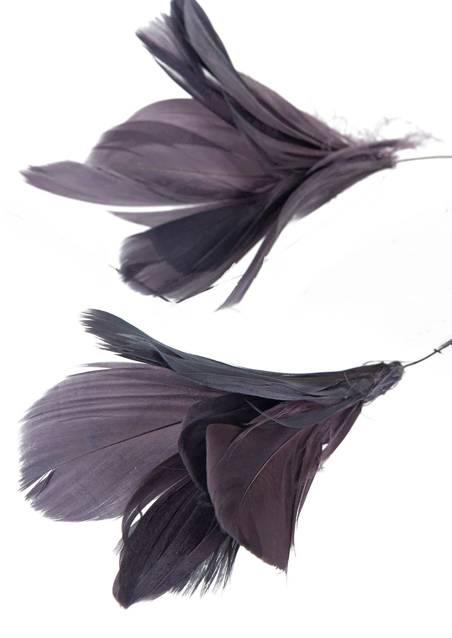 Feather Bouquet - Purple - 12-pack - 2