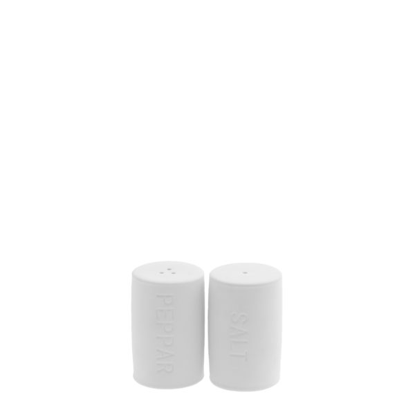 Salt/pepper spice set - White - 5
