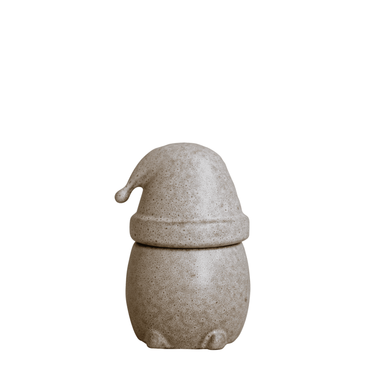 Tomte Skål - Eating Santa - Small - Beige - DBKD - 7