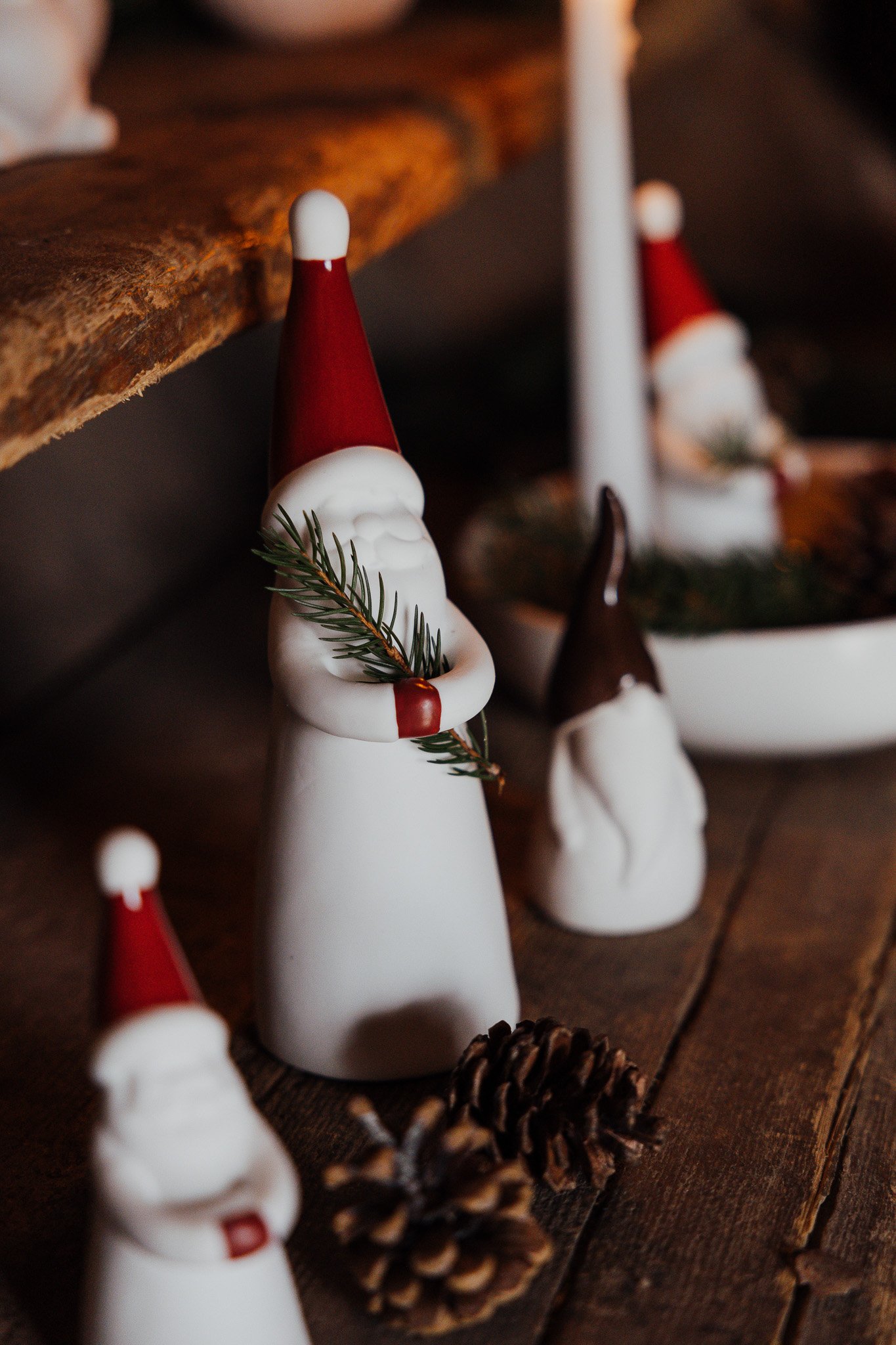 Loke Tomte - Christmas Tomte - 7x21 cm - 2