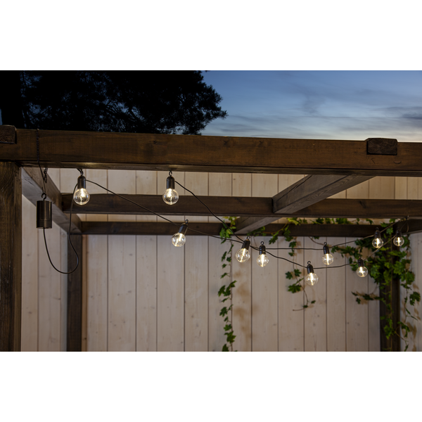 String lights with bulbs - Battery-powered - LED - 3.6 metres - 2