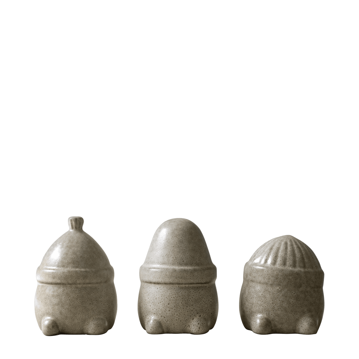 Hipster Triplets Tomte - Jultomte - 3-pack - Beige - DBKD - 4