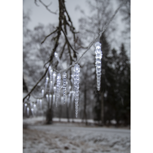 Icicle string lights - String lights with icicles - 2