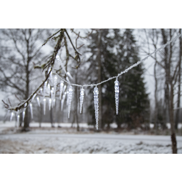Icicle string lights - String lights with icicles - 3
