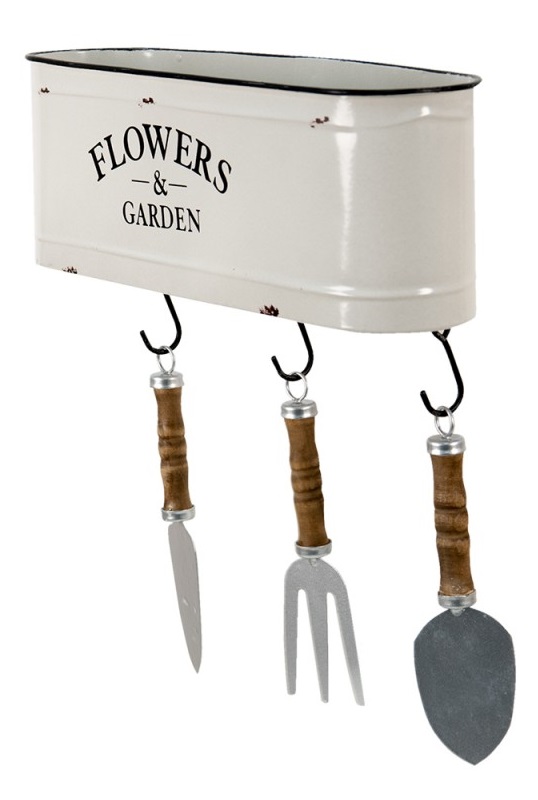 Pot with garden tools - Garden set - Garden tools - Decoration - 3