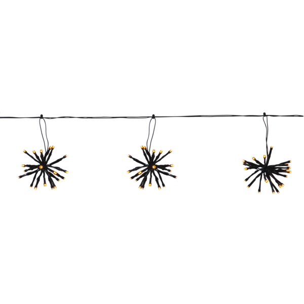 Ljusslinga Flower Curtain - 400 cm - Utomhus/Inomhus - 6