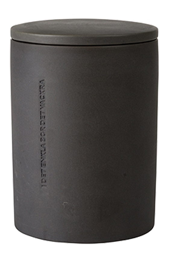 ERNST STONEWARE STORAGE JAR - DARK GREY
