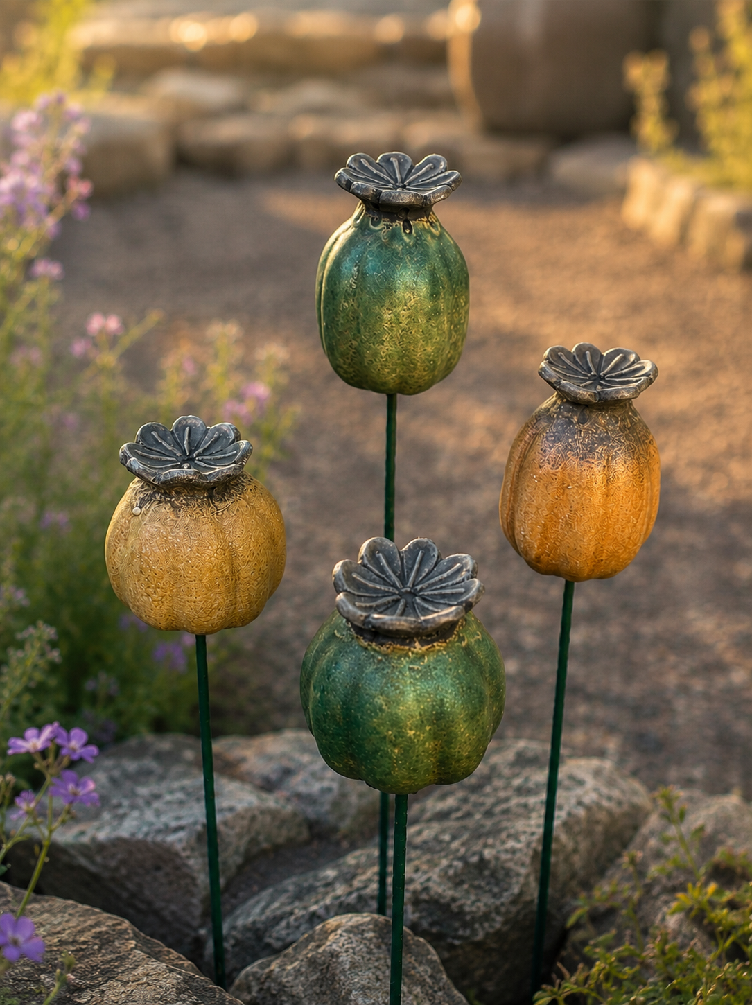 Sticks - Seed capsule - Iron - 51x10,3x6,7 cm