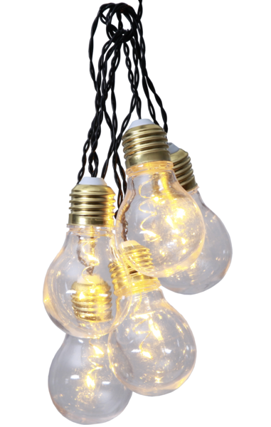 LIGHT CHAIN INCANDESCENT BULB - 150 CM - 10