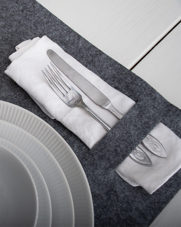 Rectangular table tray - Plate coaster - 50x40 cm