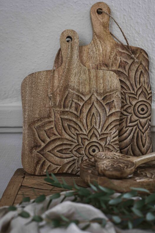Majas Cutting Board Fleur Organic High 42x24x2 cm - 2