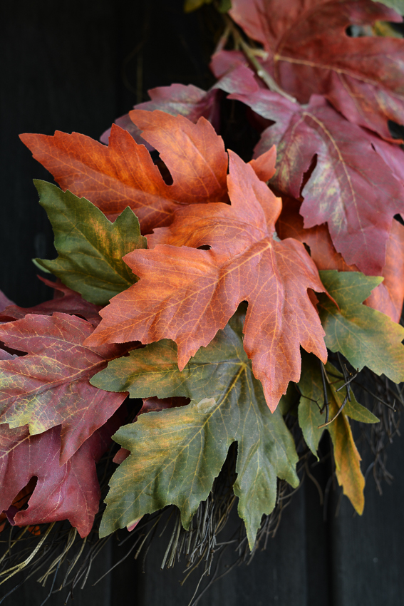 AUTUMN WREATH/WREATH LEAVES Ø: 60 CM - 3