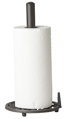 Hushållspappershållare Pappershållare i gjutjärn  - 3