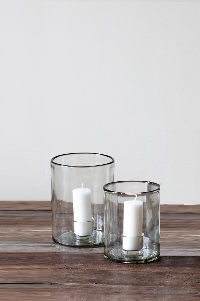 Ljusstake/Ljuslykta - Glas - Small - 3