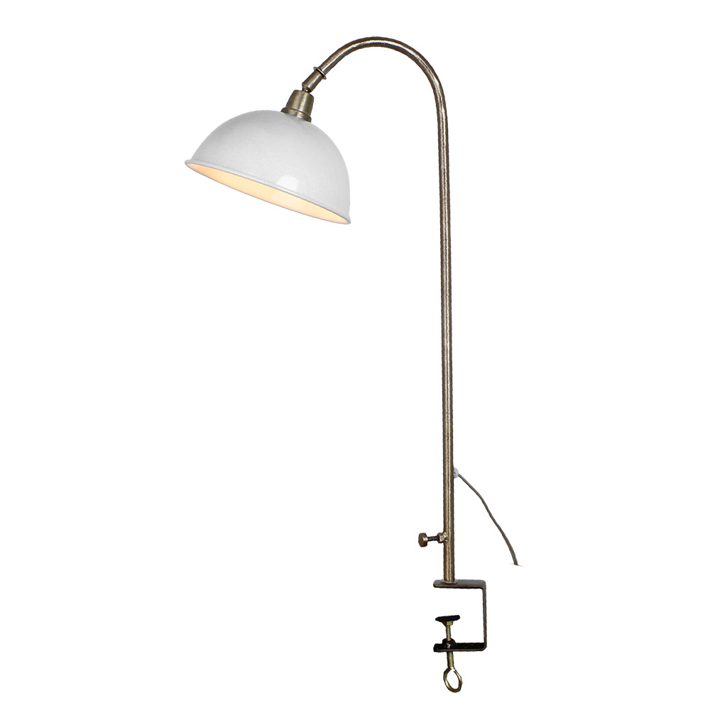 Table lamp - Clamp spot with clamp - Industrial lamp - 4