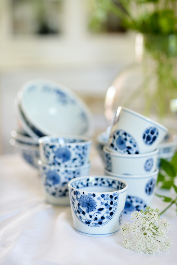 CUP/BOWL BLUE & WHITE - STOCKHOLM TOKYO