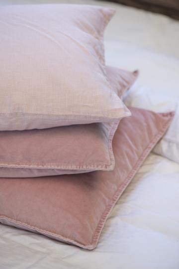 Kuddfodral 50x50 cm - Velour - Rose - 5
