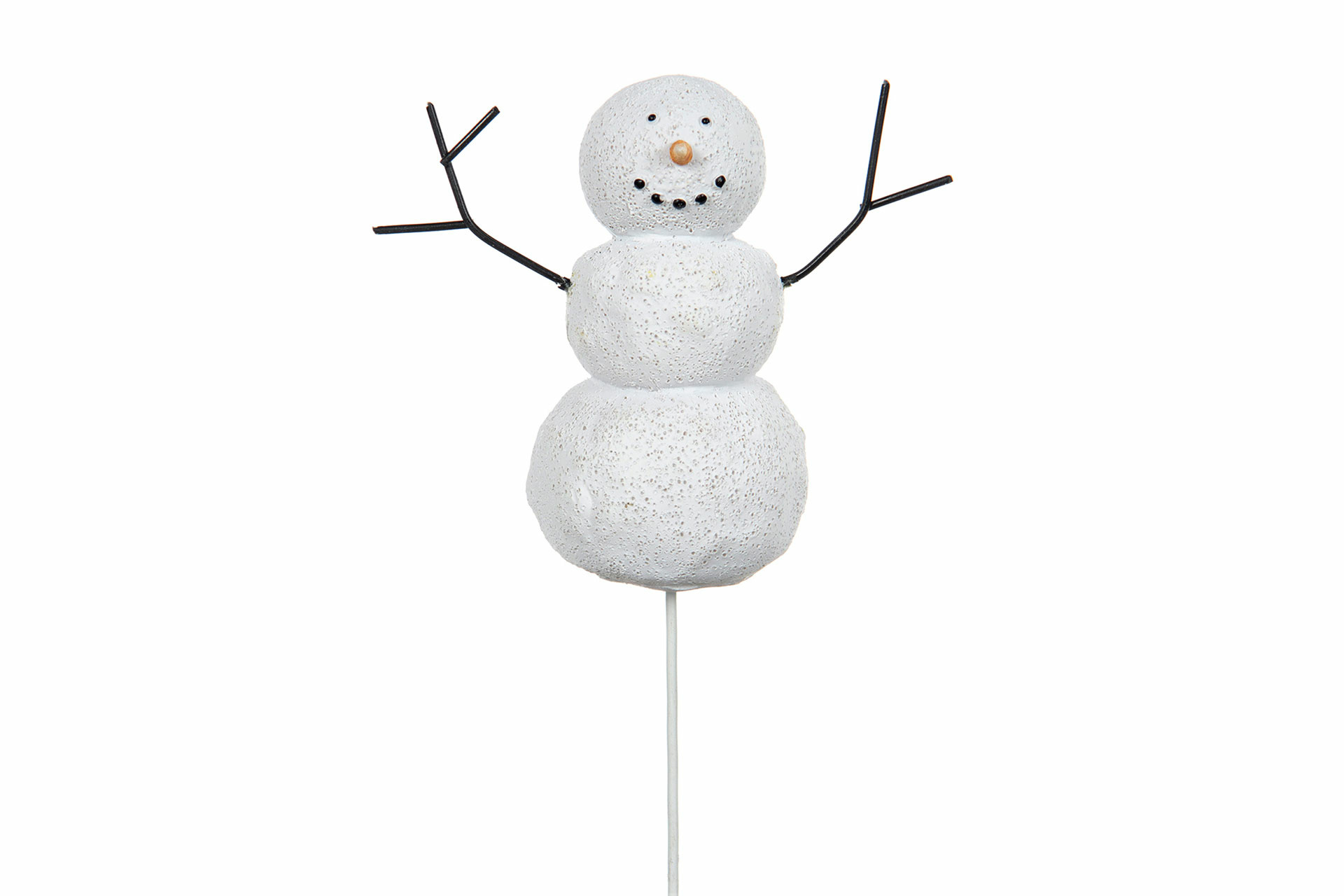Snögubbe Stick Poly - 7 cm - 1 styck - 3