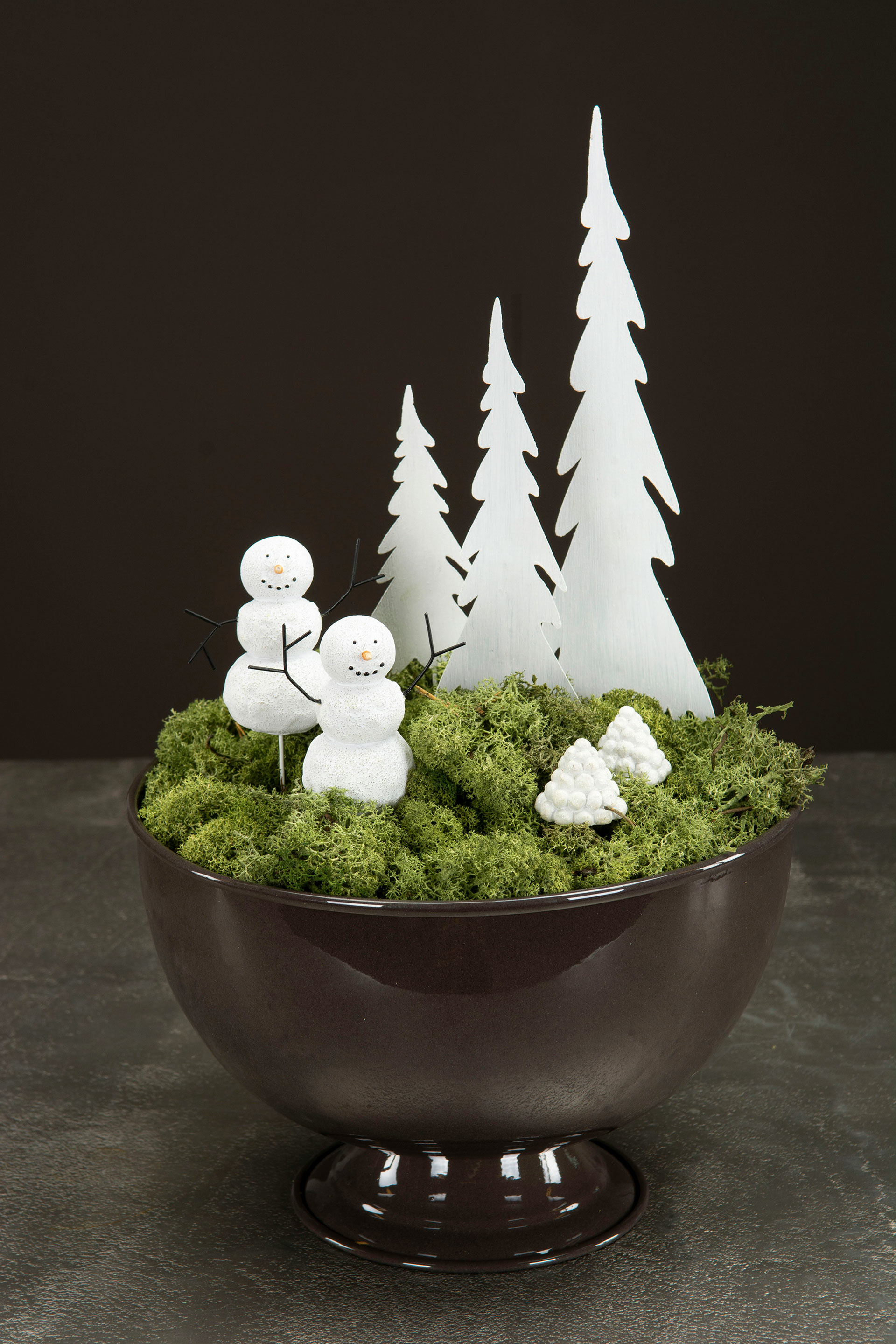 Snögubbe Stick Poly - 7 cm - 1 styck