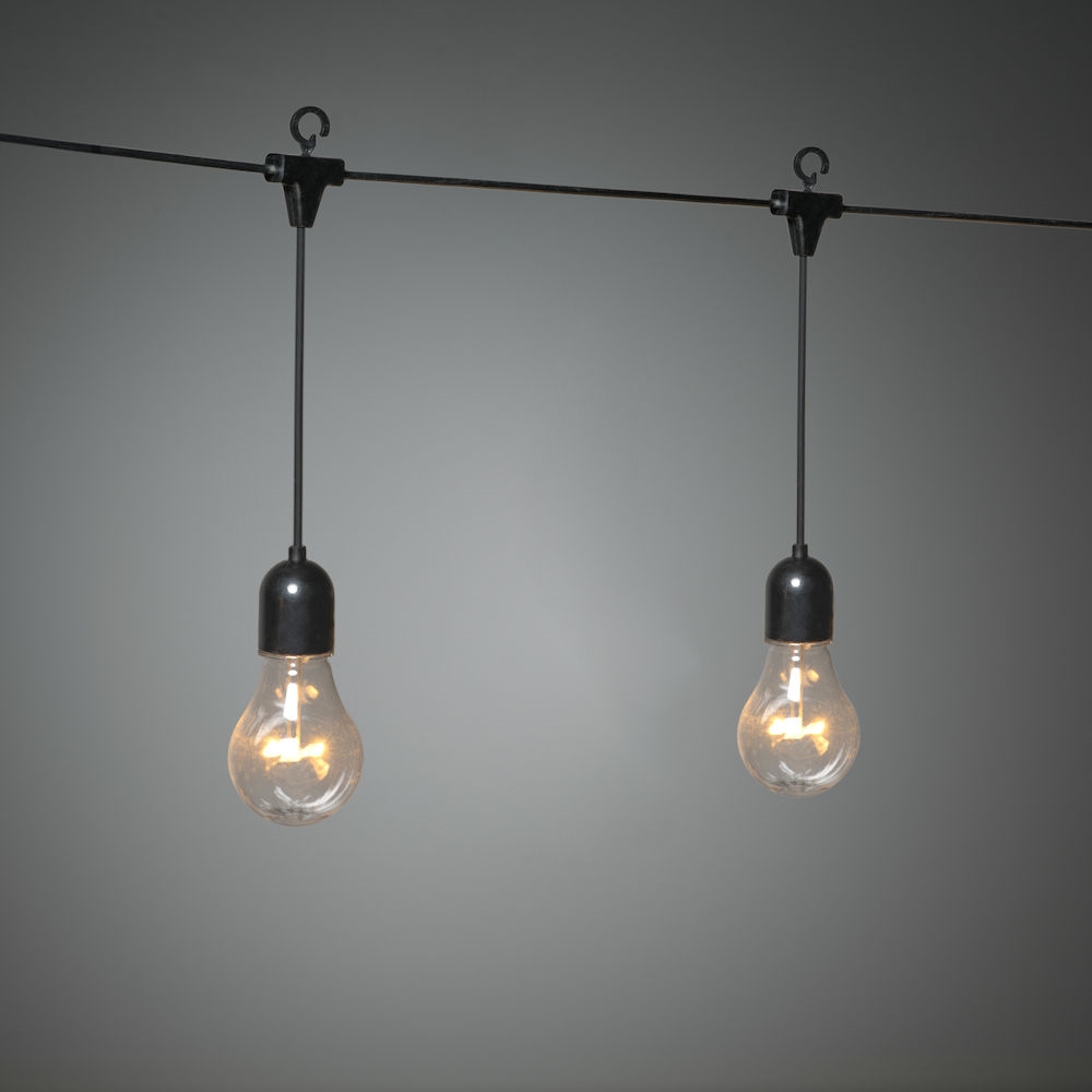 Ljusslinga - Istappsslinga 10 lampor LED - Dimmer - 4,5 meter - 5