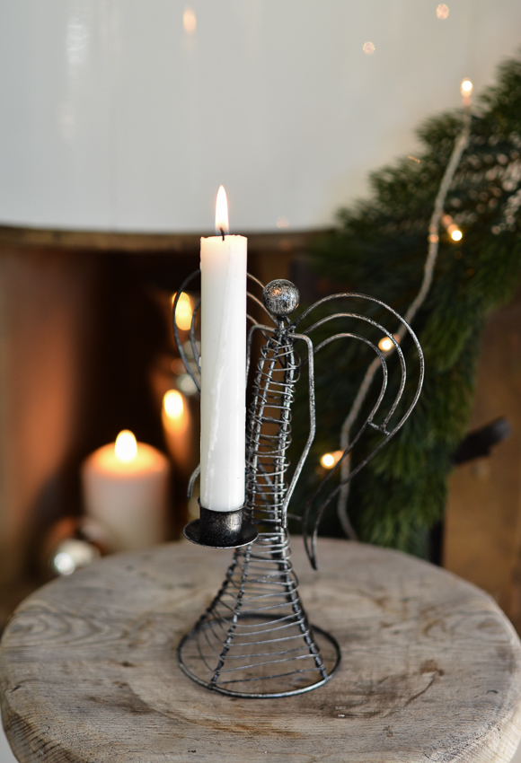 ANGEL CANDLESTICK SMIDE - 3