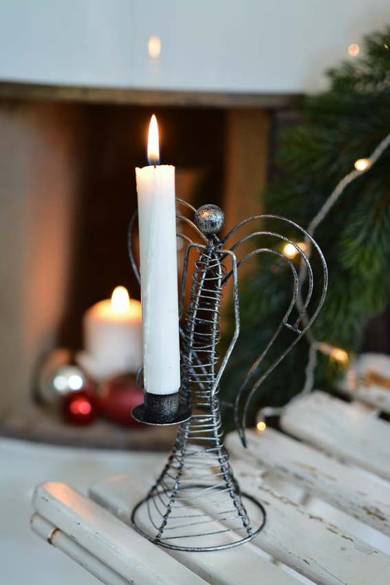 ANGEL CANDLESTICK SMIDE - 2