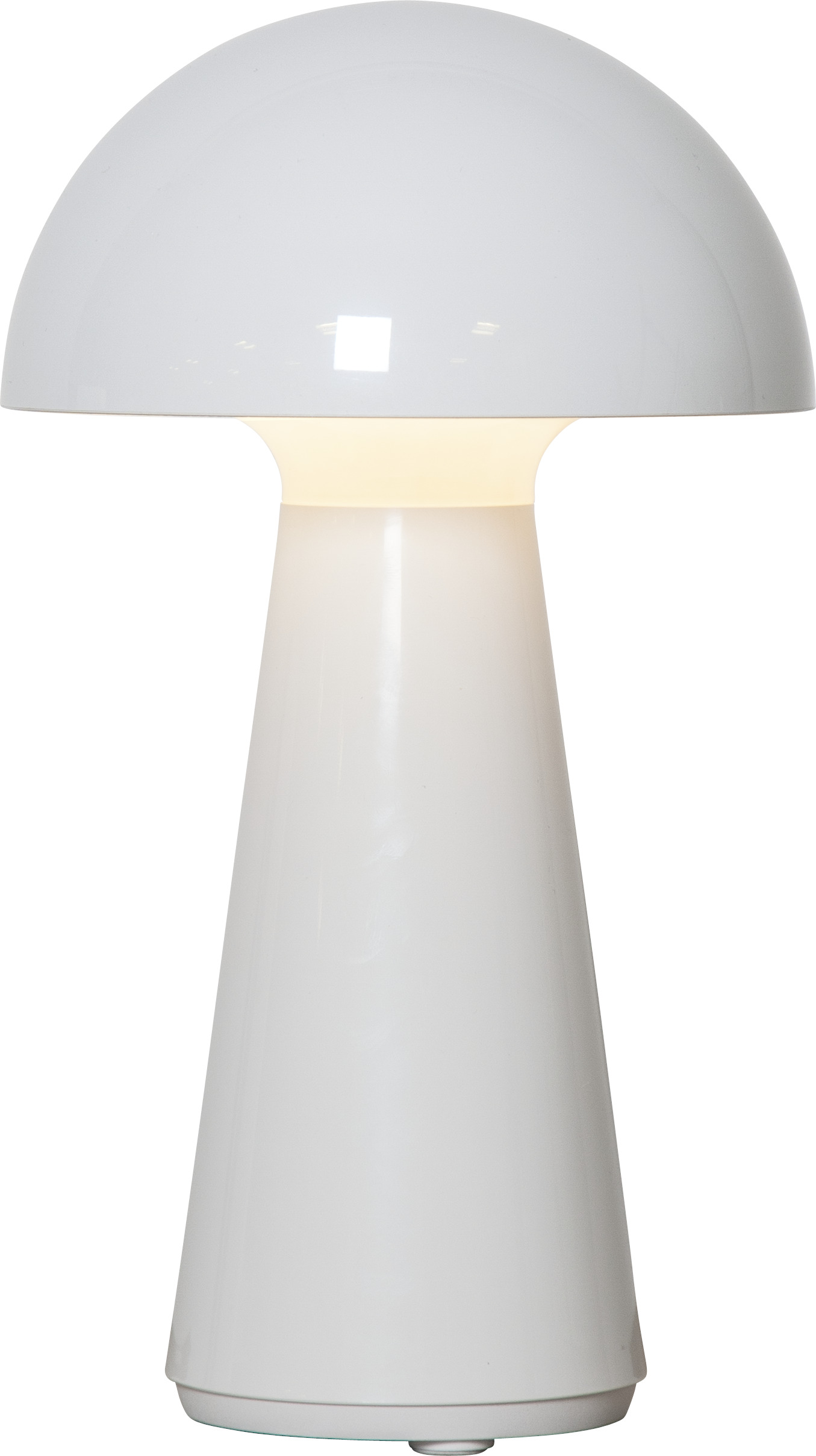 Lampa - Bordslampa -  Svamp - Vit - 7