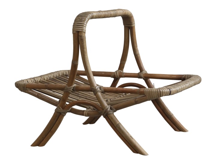 Newspaper holder - Newspaper rack - Newspaper basket - Rattan - 2