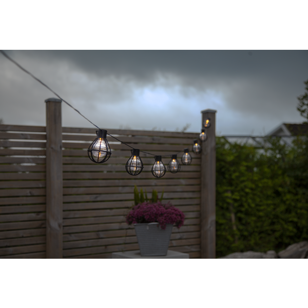 String lights with cages - Industry - 2.8 metres - 3