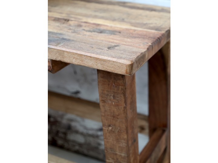 Grimaud Bänk - Träbänk - H50/L60/B30 cm - Natur - 4