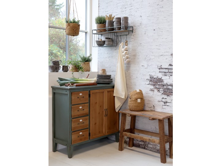 Grimaud Bänk - Träbänk - H50/L60/B30 cm - Natur - 3