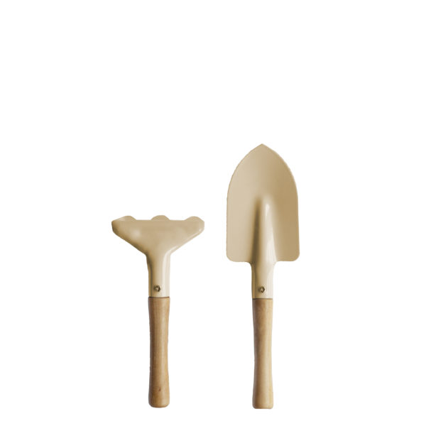 Trädgårdsredskap - Trädgårdsset - Kratta/Spade - Beige - 3